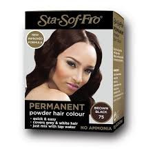 Sta Sof Fro Powder Dye Brown Black